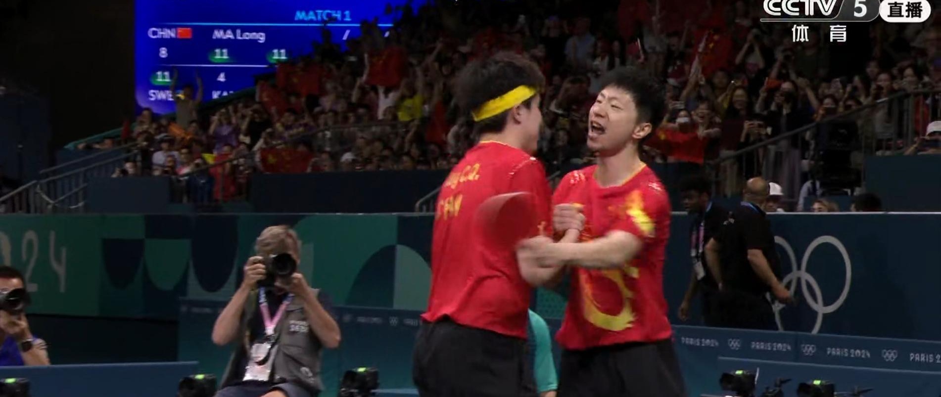 关于日本乒乓球队翻盘瑞典乒乓球队，许昕统治全场的信息