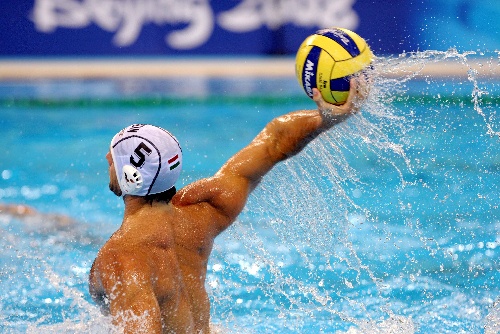 乌拉圭队在水球比赛中大放异彩 乌拉圭队在水球比赛中大放异彩